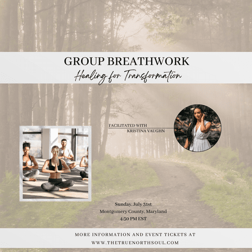 Group breathwork and energy healing sessions are n