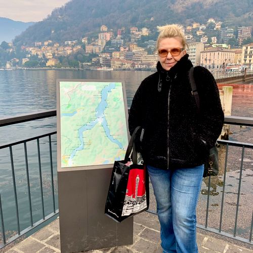 Me in my home town of Lake Como ♥️