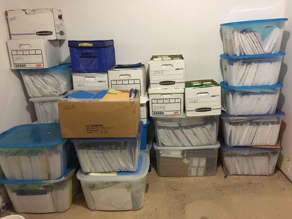 AFTER - Tax office storage room (Brooklyn, NY)
