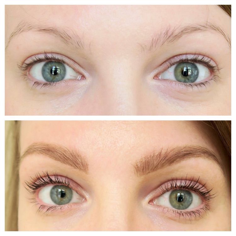 Lash laminations & brow tinting 