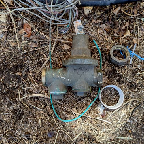 old one inch pressure regulator 