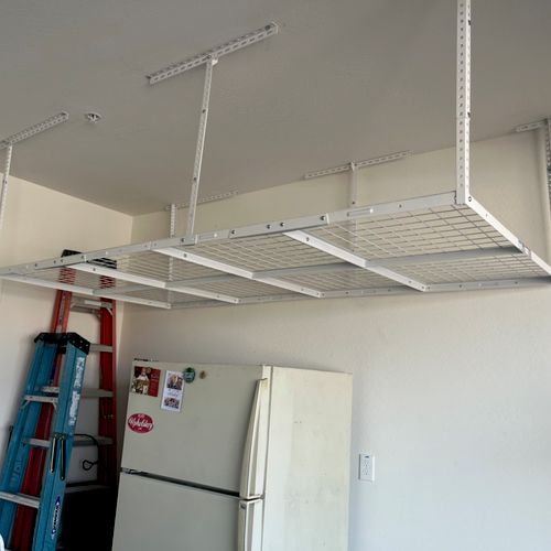 Jevaughn did a fantastic job installing a hanging 