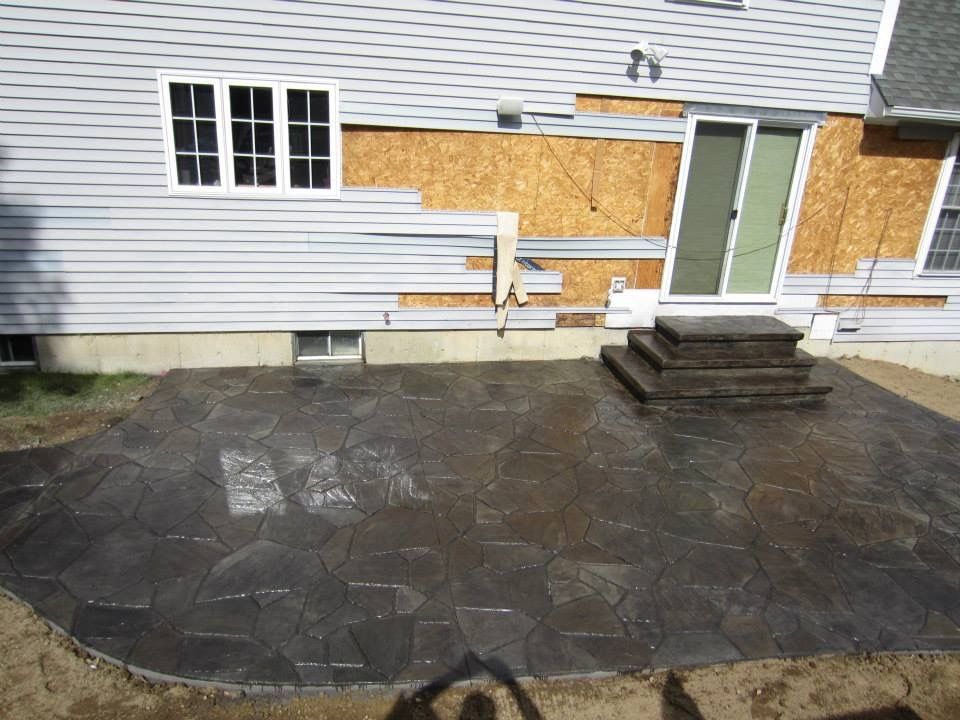 Flagstone custom stairs