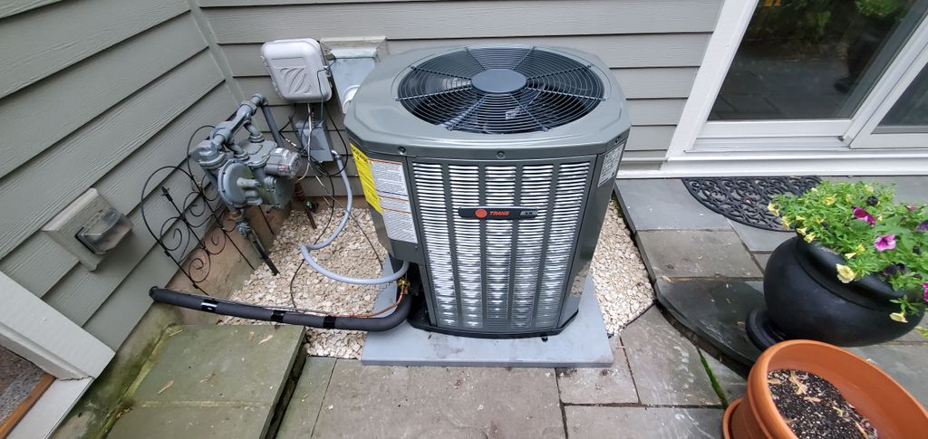 New Trane AC and furnace installed