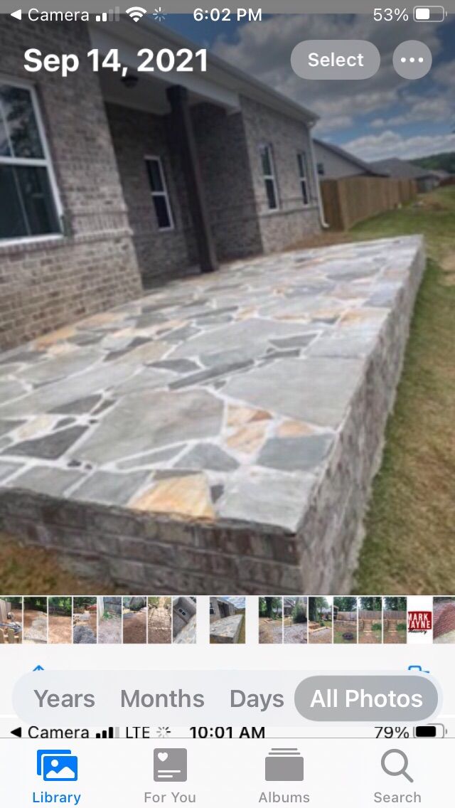 Customers wanted to extend their back deck patio w