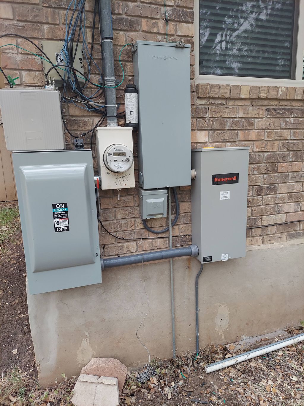 Generator ATS installation 