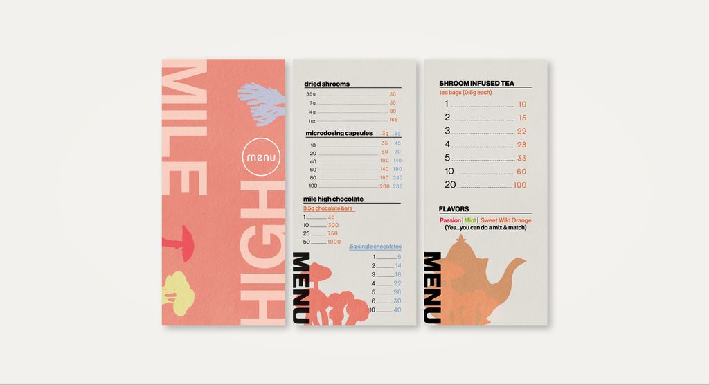 Digital and Printed Menu 