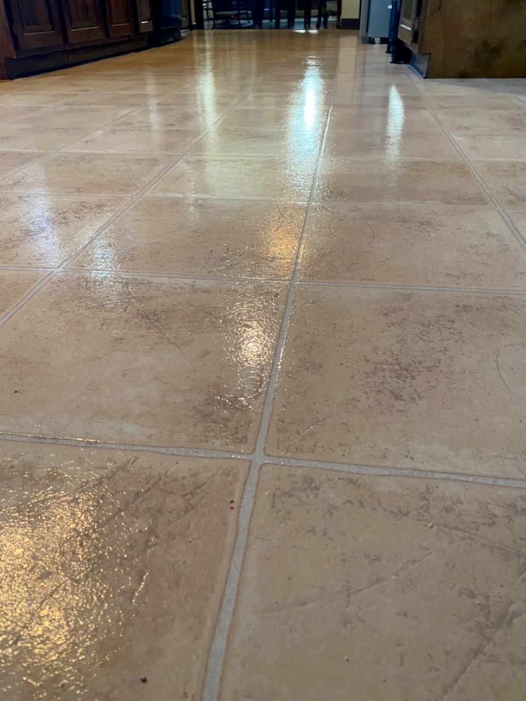 Laminate Floor Service- Stripped, Sealed, and Poli