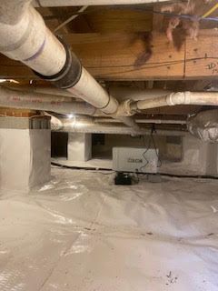 Crawlspace encapsulation.