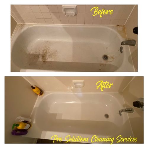 First cleaning and my client love the results! 