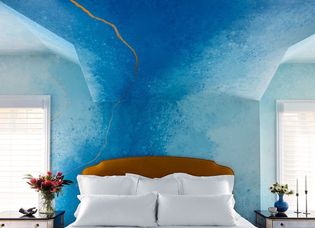 Custom Wallpaper "Mural" in Highland Park, IL by E