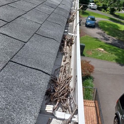 The CPA Roofing Team did an amazing job cleaning o
