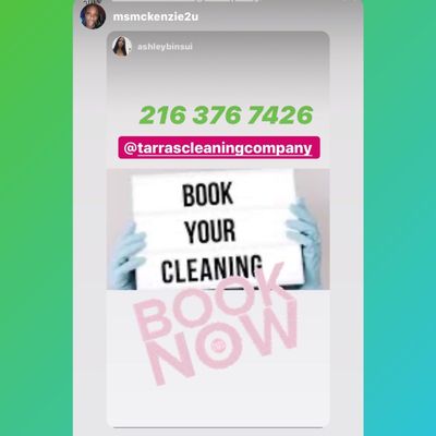 Avatar for Tarra's cleaning service Licensed &Insured