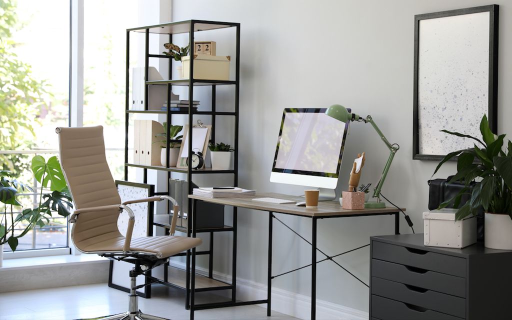 How to set up the perfect home office.