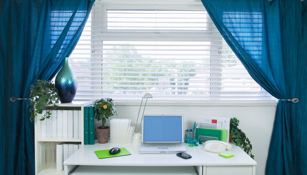 home office curtains and drapes