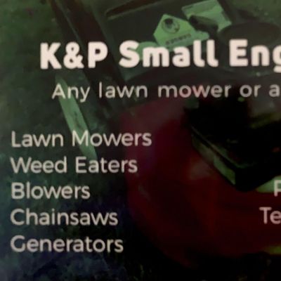 Avatar for K&P Small Engine Repair