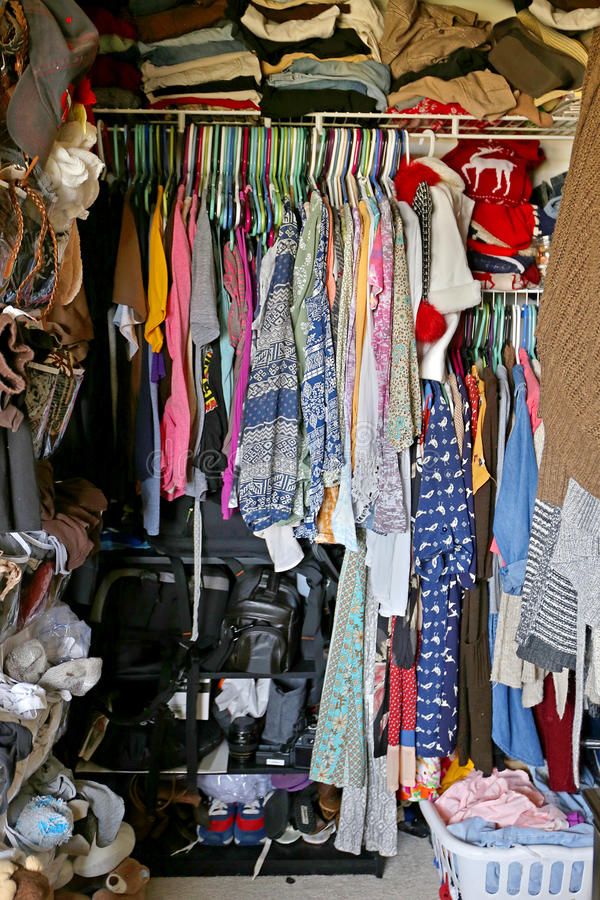 Does your closet look like this? Let us help!
