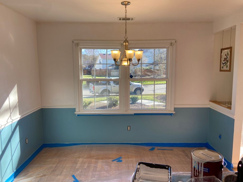 Costume paint dinning room