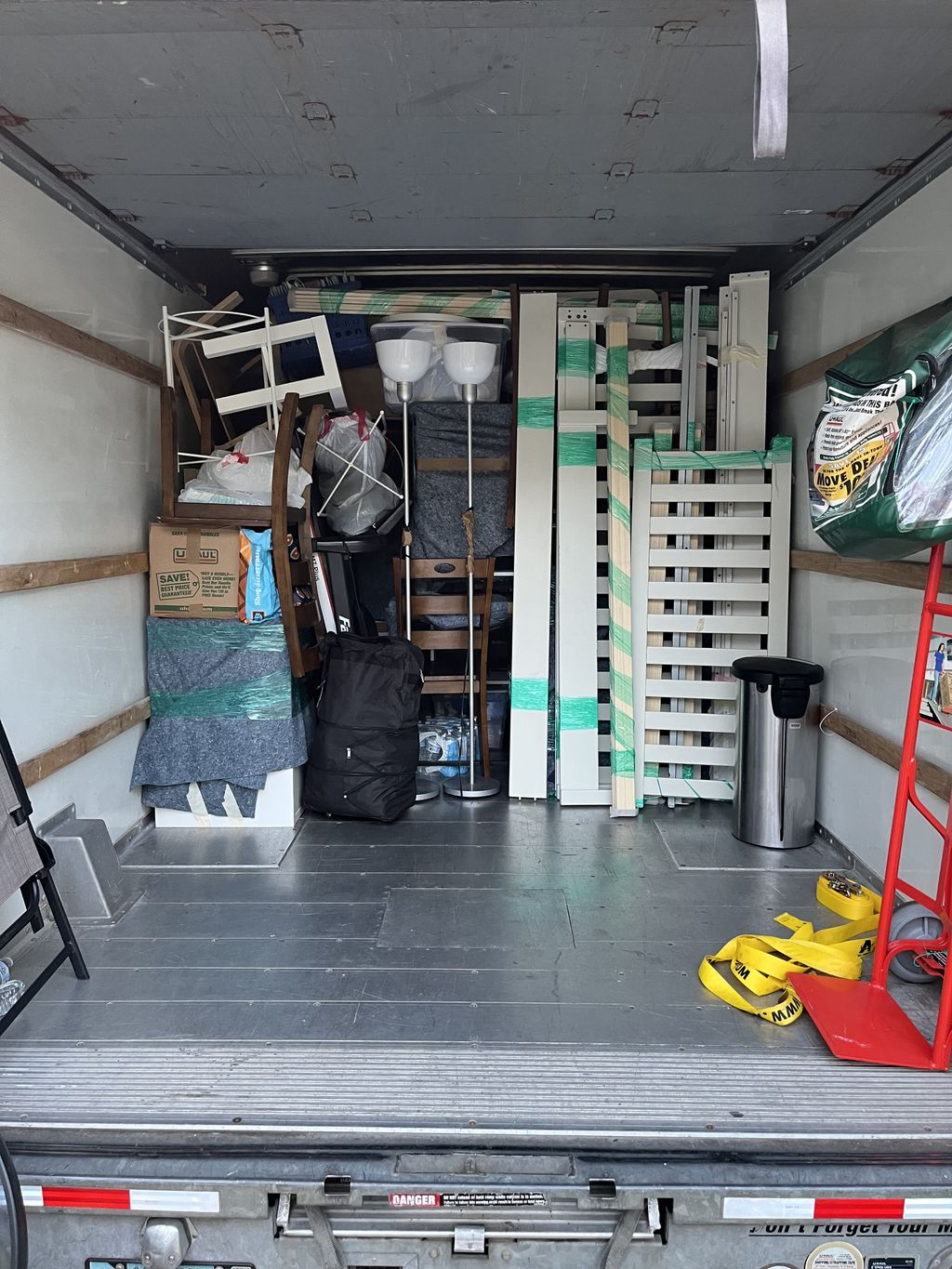 Truck Packing skill are amazing to fit as much as 