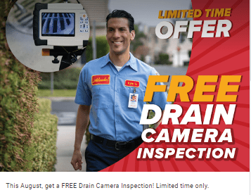 FREE Drain/Sewer Camera Inspection* Limited time o
