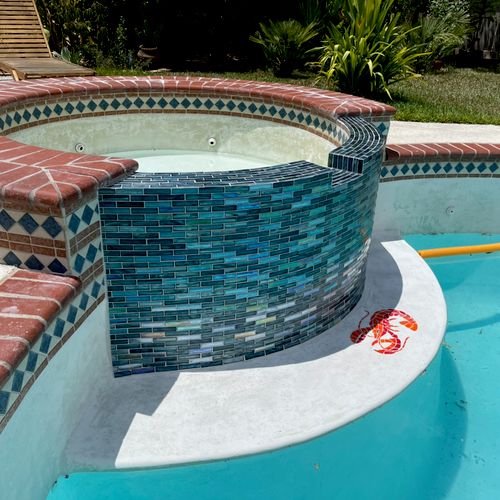 Did great job with our pool tile. We are extremely
