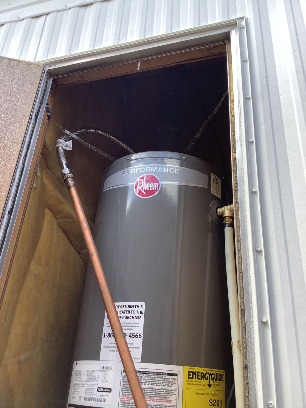 Mobile Home Water Heater