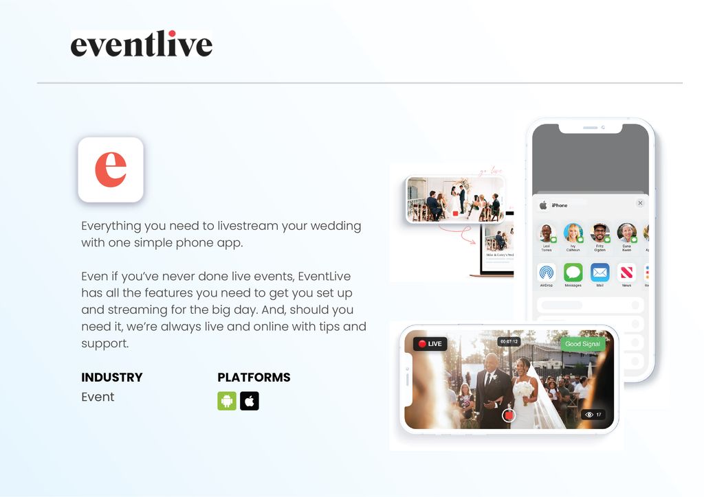 Eventlive App