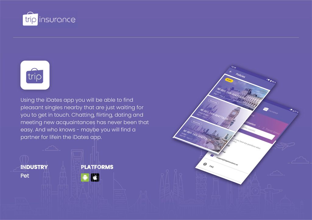 Trip Insurance App