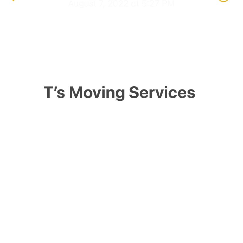 T’s Moving Service’s
