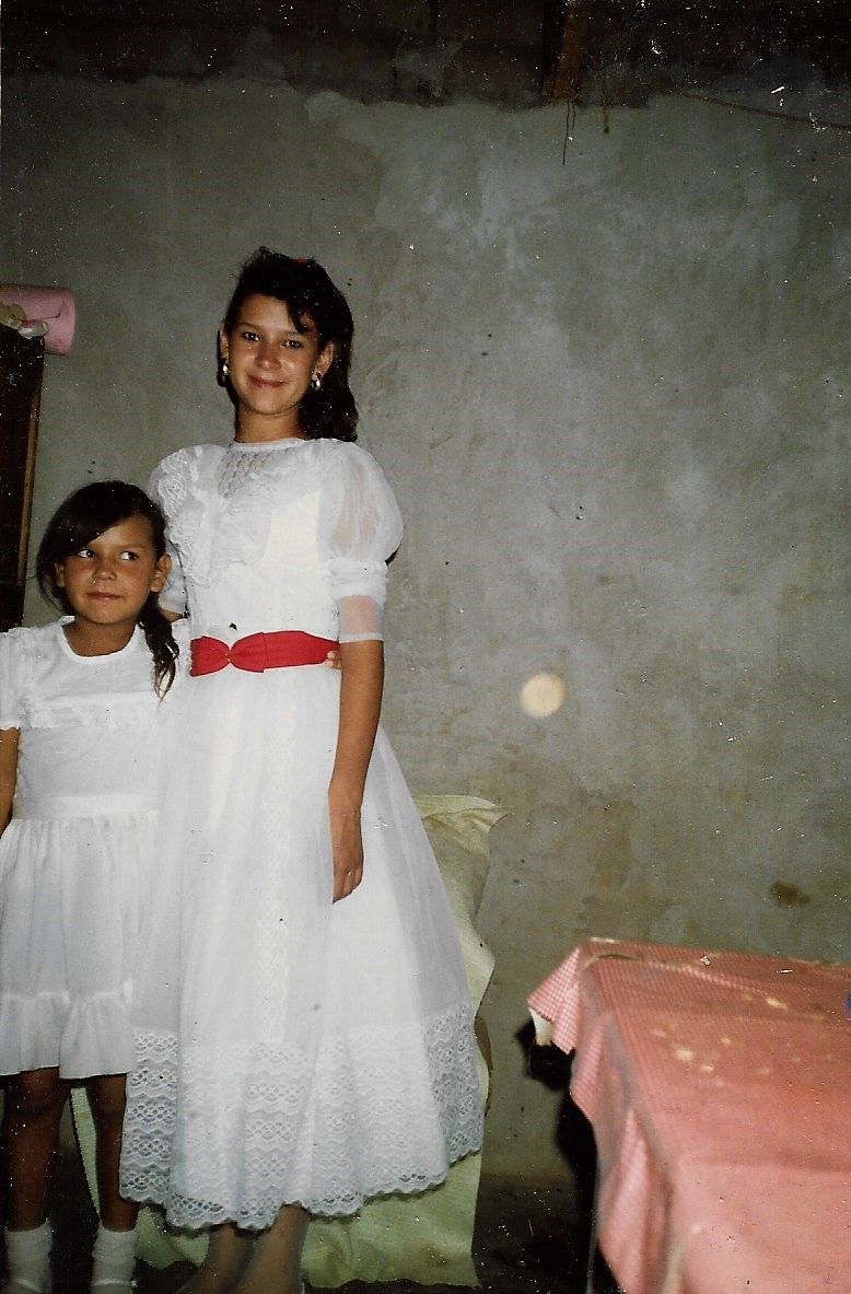 My cousins, Lupe and Carolina