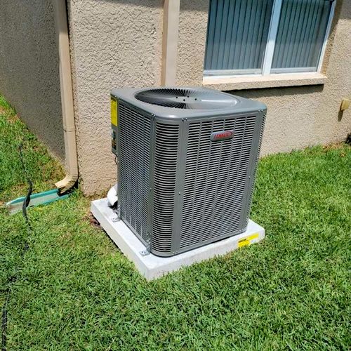This company did a really good installing my air c