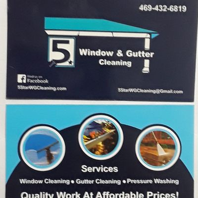 Avatar for 5star window Gutters cleaning & pressure washing
