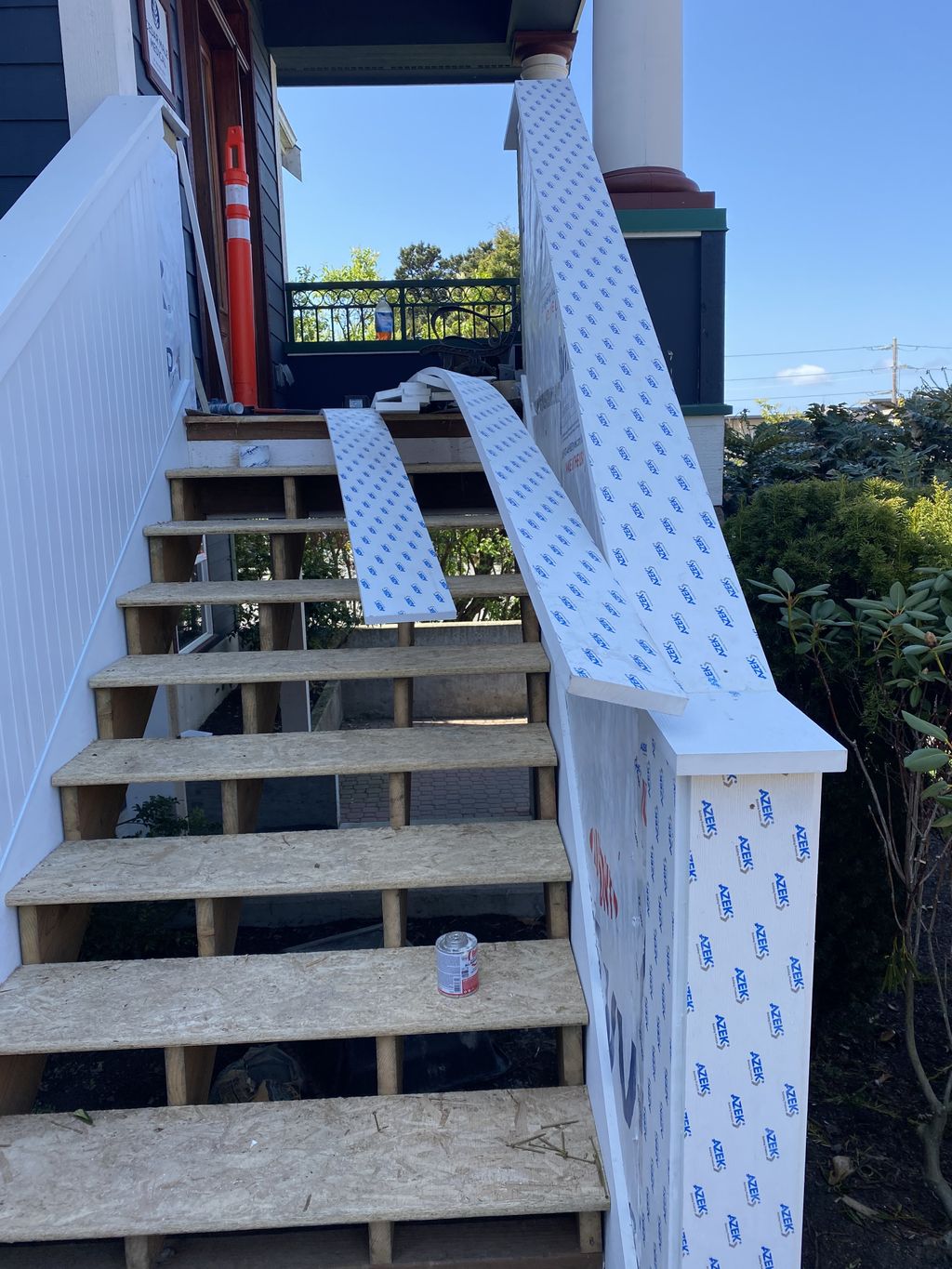 Rebuild Stairwell with Azek