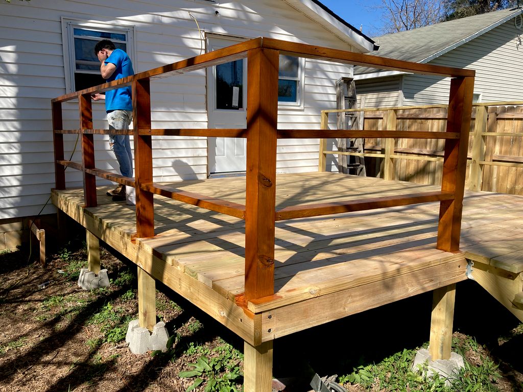 Deck In progress