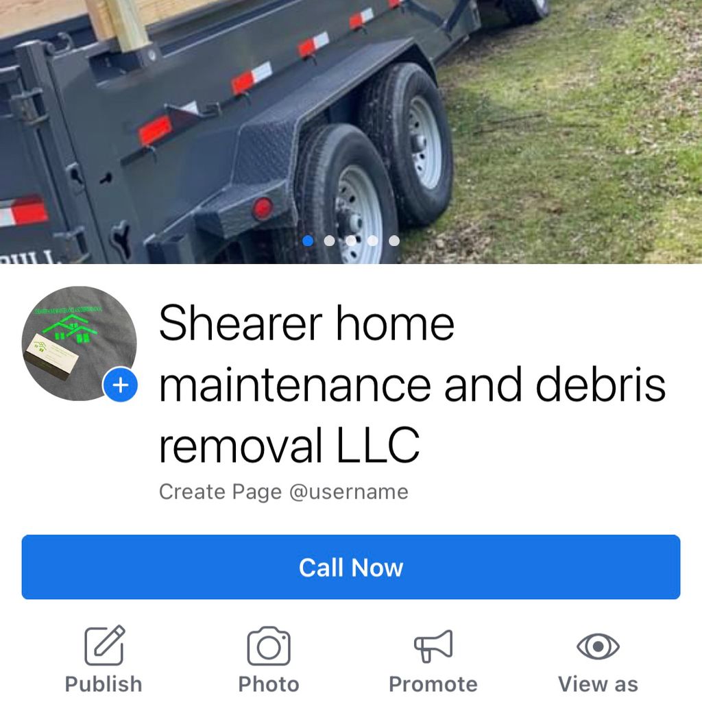 SHEARER HOME MAINTENANCE AND DEBRIS REMOVAL