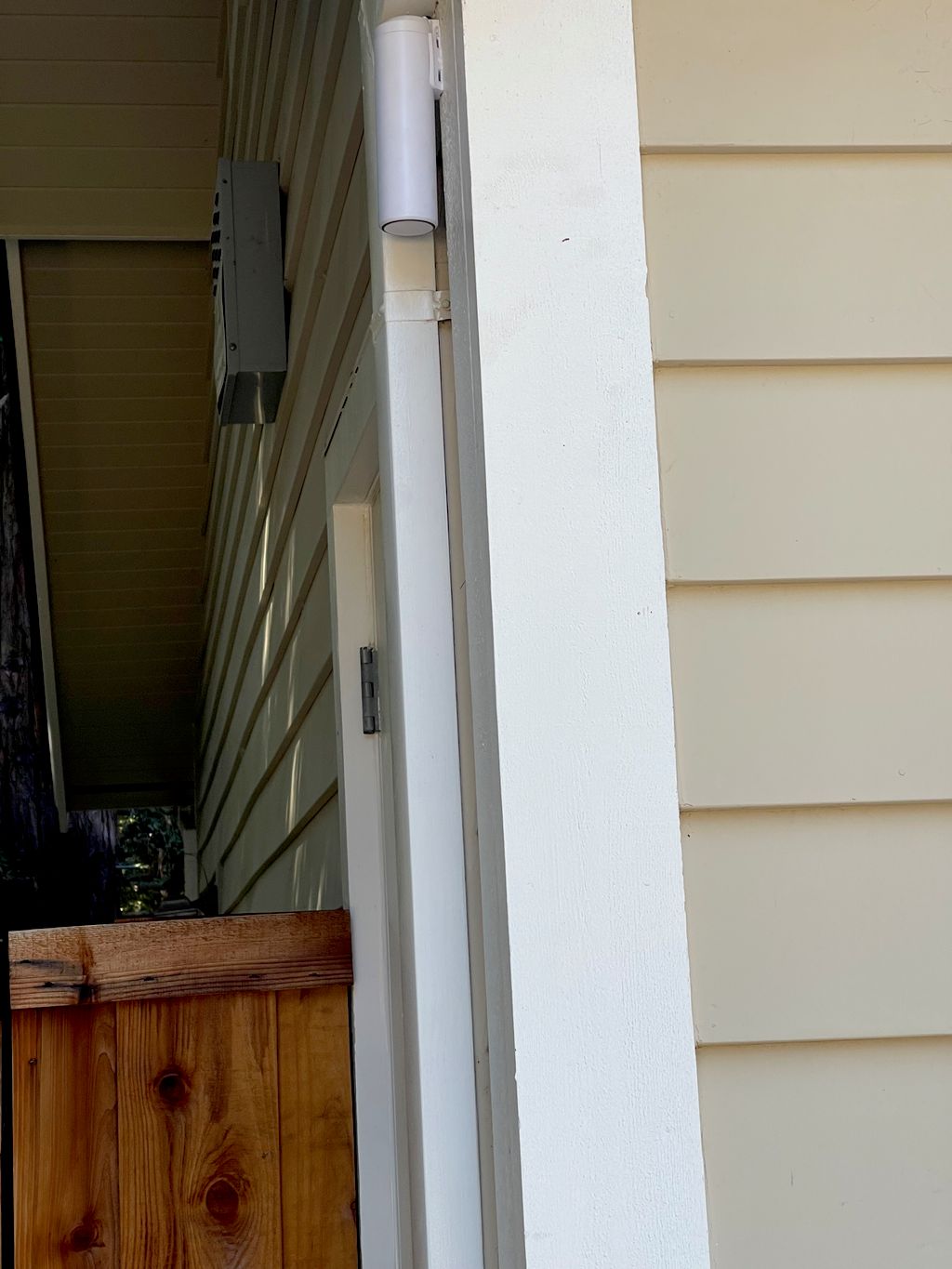 A cylindrical outdoor (weather-resistant) WiFi acc