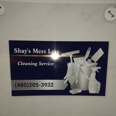 Avatar for AbraKadabra/Shay's Mess Less Cleaning Services