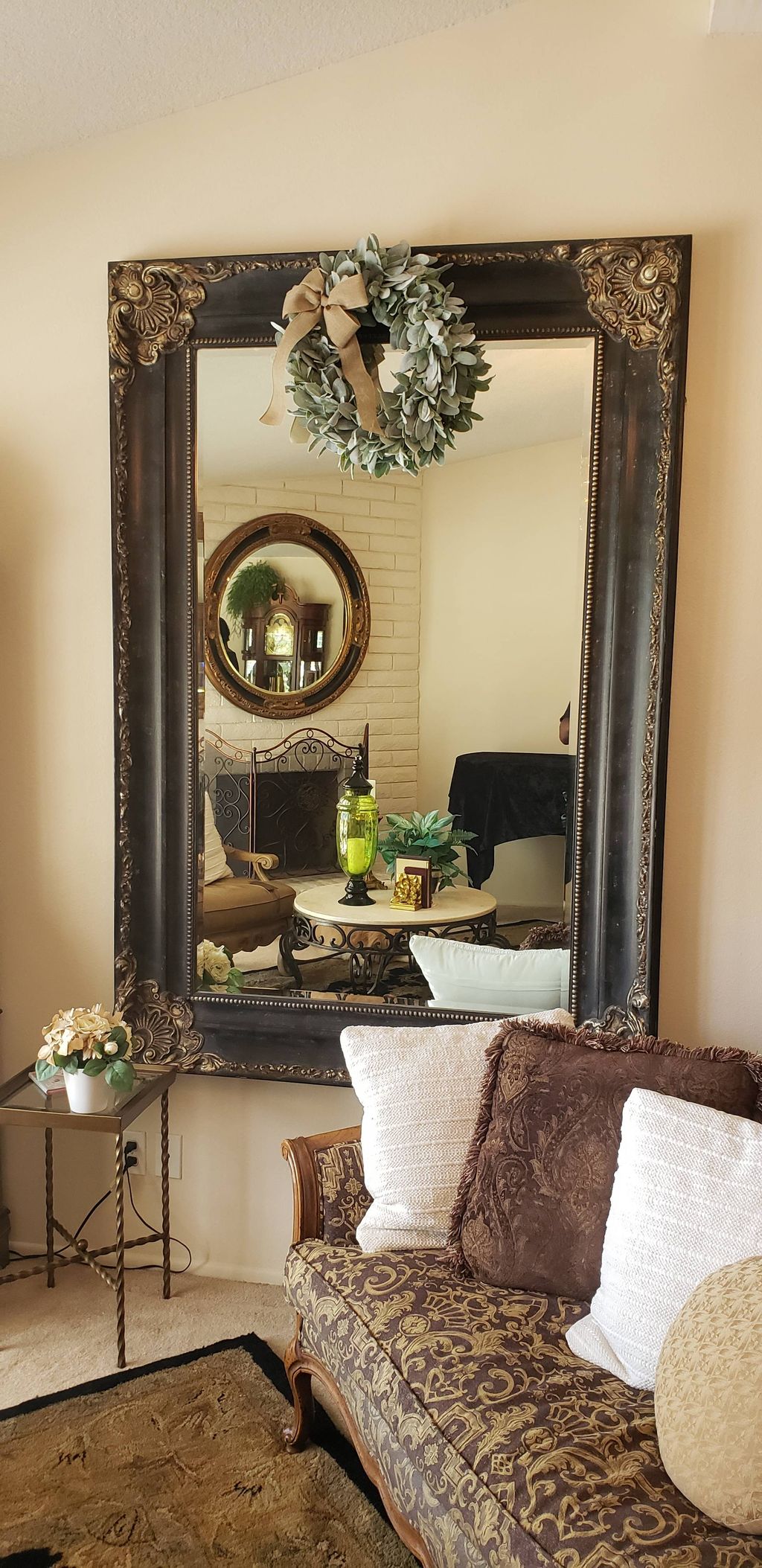 Large 4x7 Mirror Installation 