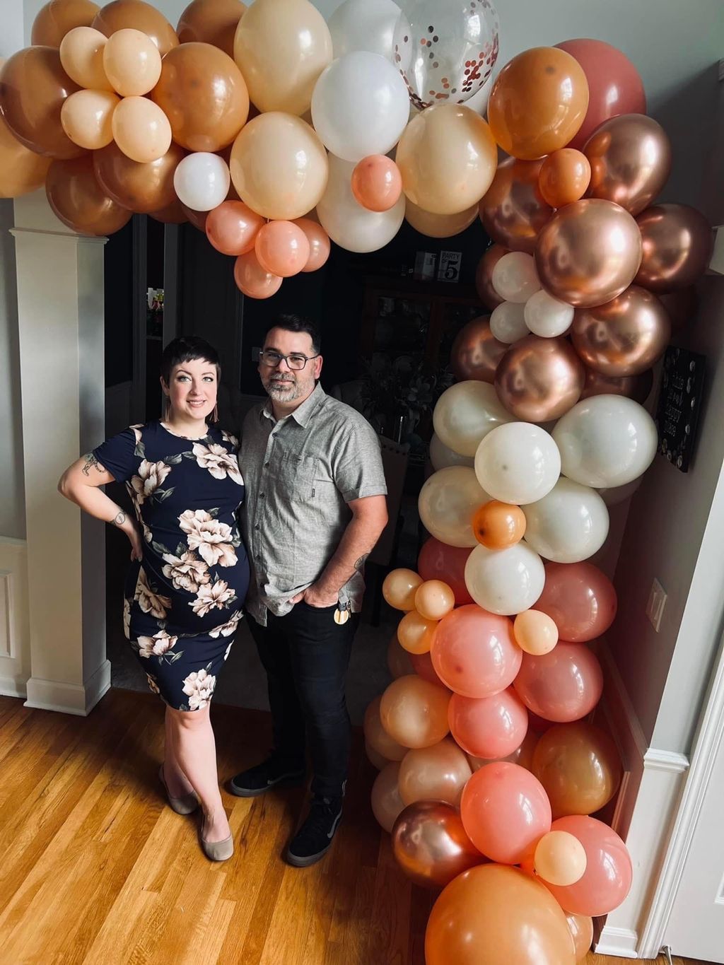 We had a balloon arch made for a baby shower at ou