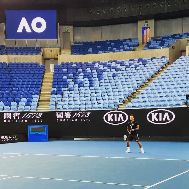 Coach Liam @ Australian Open 2020 - Rod Laver Aren