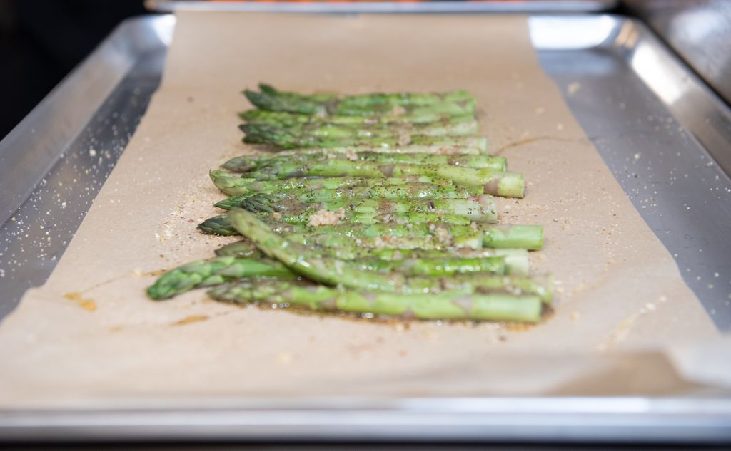Prepping Asparagus 