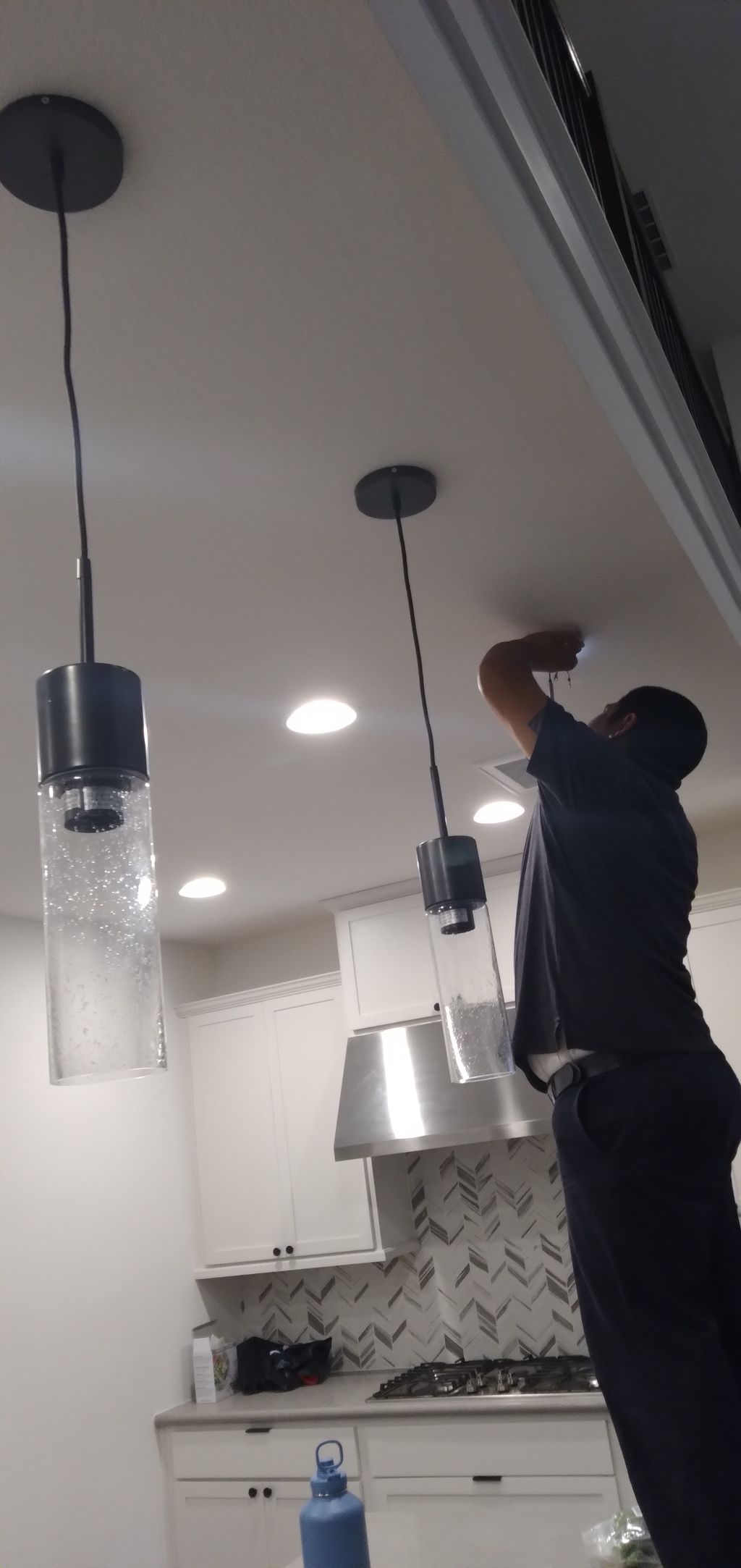 Hanging pendant lights