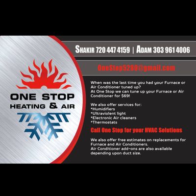Avatar for One Stop Heating&Air