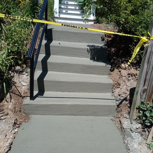 They did a replacement of my stairs, work was quic
