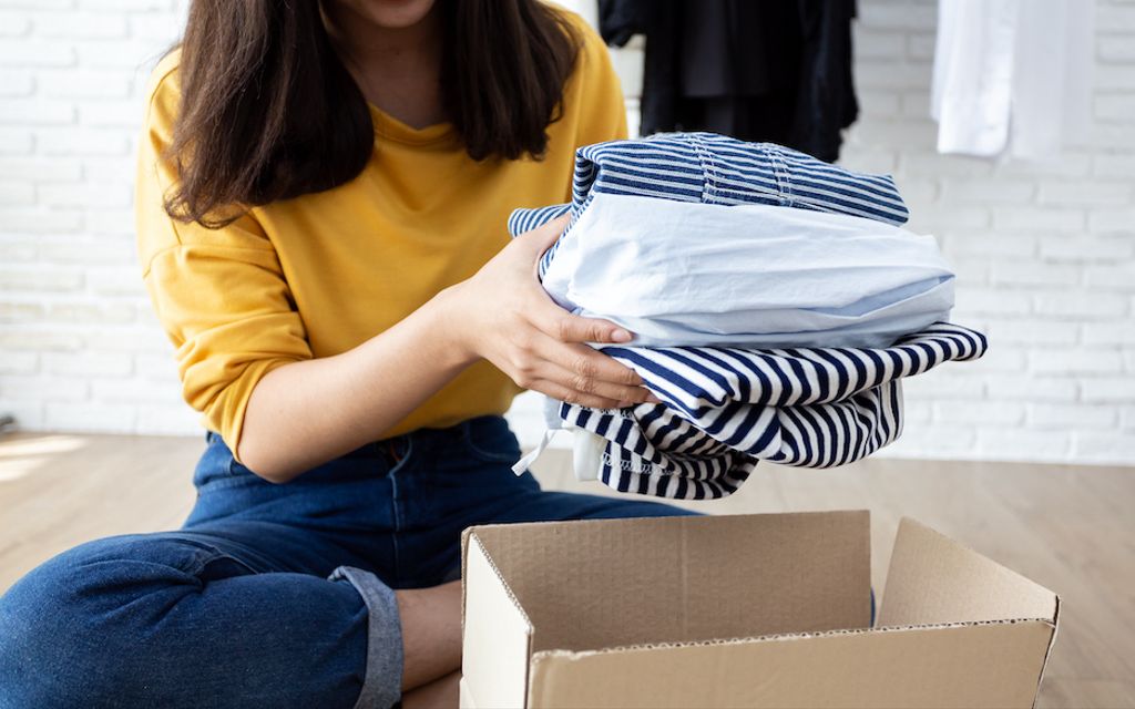 15 tips, tricks and hacks for packing clothes when moving.