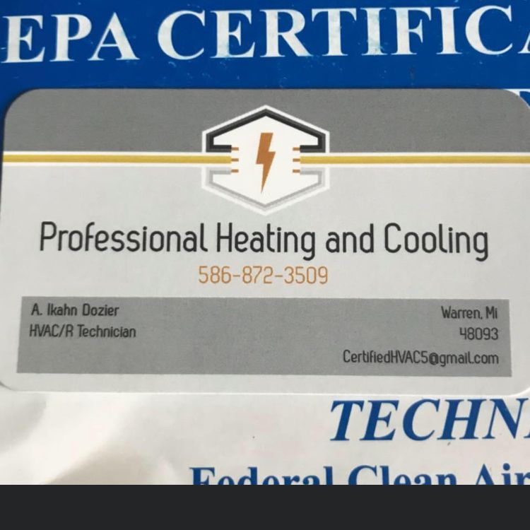 Very Professional Heating and Cooling LLC