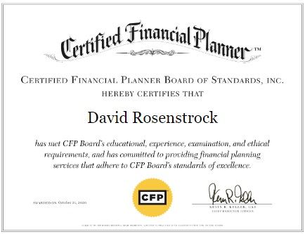 Financial Planner Diploma from CFP Board