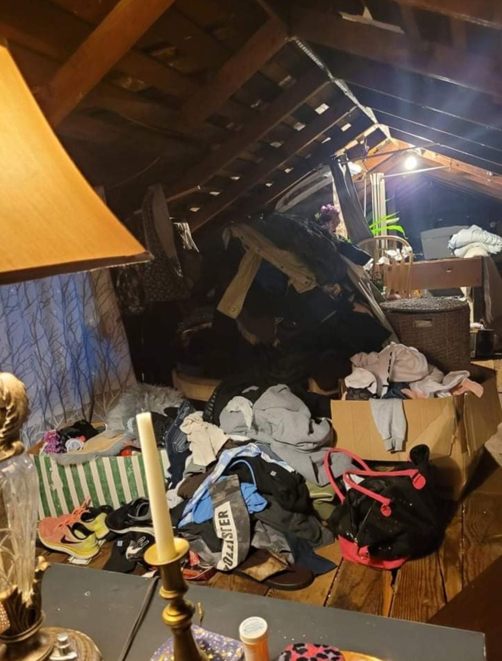 Attic Before