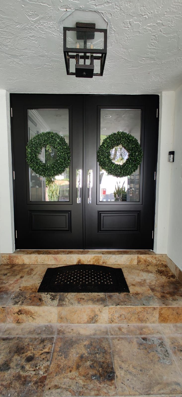 Fiberglass impact doors