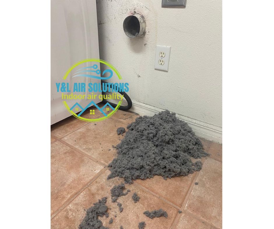 Dryer vent cleaning service. 